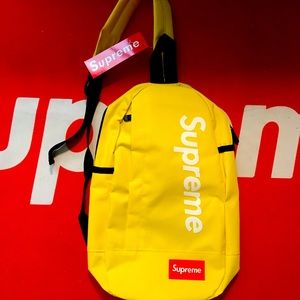 Supreme side bag yellow